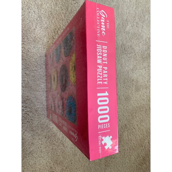 The Game Collective Donut Party Jigsaw‎ Puzzle 1000 Pieces 26" X 19" - Picture 3 of 6
